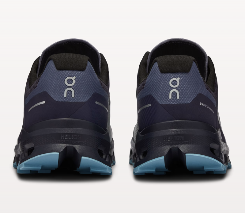 On Cloudvista Womens Trail Running Shoe - Navy Wash - Size 9-2